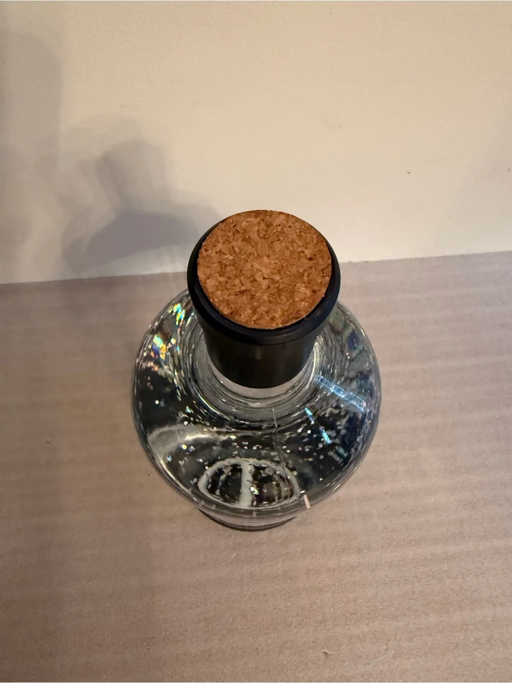 Halloween Glitter Motion Poison Bottle Cracker Barrel Exclusive